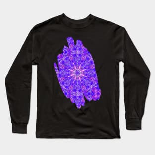 Optical Illusion Cutout Long Sleeve T-Shirt